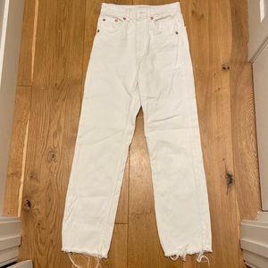 Zara ZW the dreed flare jeans